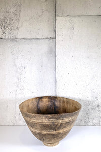 wooden teak bowl