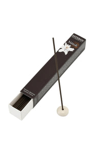 Neroli Incense with incense holder, black