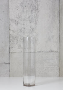 LAYER Large glass cylinder vase